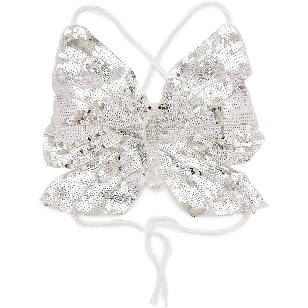 トップス S butterfly halter tops theredthread THEREDTHREAD】S butterfly halter tops